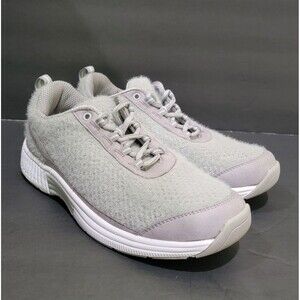 OrthoFeet Coral Wool Gray Sneakers Womens 9 B Walking Orthotic Comfort Shoes 989